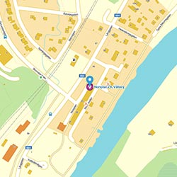 Karta OBS! Vi har ingen butikslokal utan endast lager på Norsplan 2A, Vålberg.